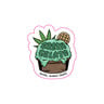 Weed Sticker