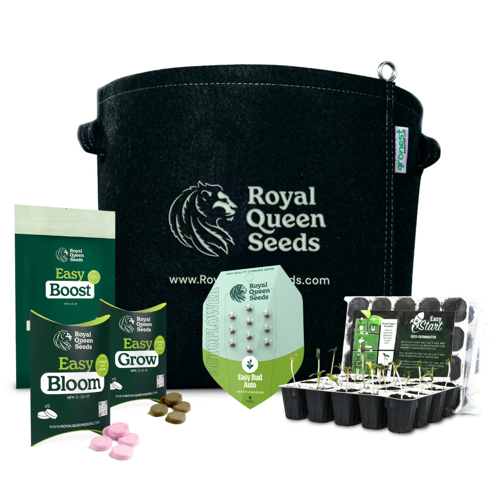 Cannabis Grow Kit für Anfänger Royal Queen Seeds