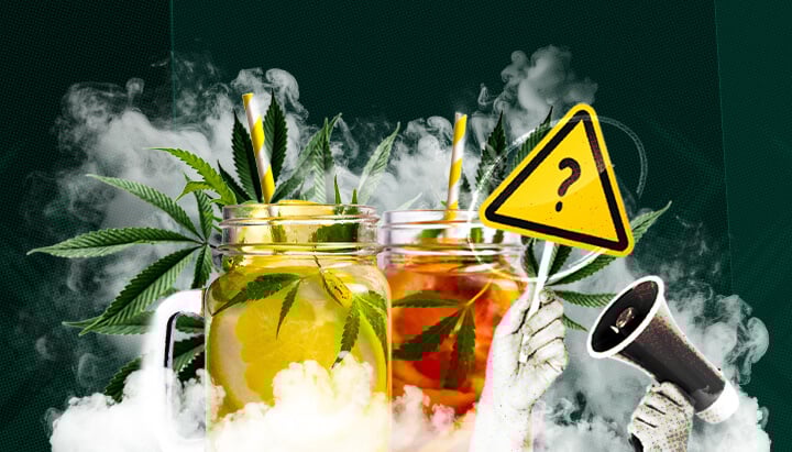 Cannabis-Infundierte Alkoholische & Nicht-Alkoholische Getränke: Branchentrends Entdecken Sie Cannabis-infundierte Getränke, sowohl alkoholische als auch nicht-alkoholische. Erfahren Sie mehr über die Versuche großer Alkoholunternehmen mit THC- und CBD-Getränken, einschließlich der Seltzer von CANN und Wynk.