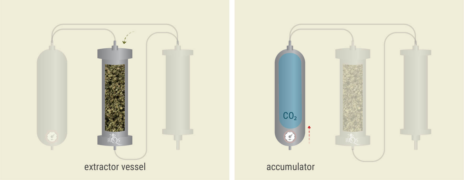 CO₂-Extraktion: Schritt-für-Schritt-Prozess CO₂-Extraktion: Schritt-für-Schritt-Prozess