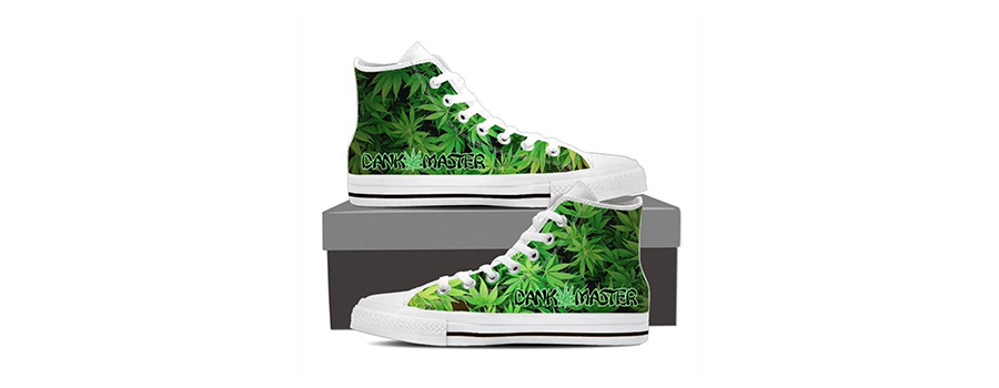 Cannabis-Design-Turnschuhe Cannabis-Design-Turnschuhe