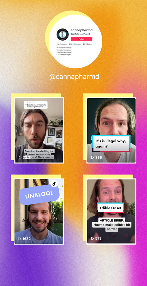 Codi Peterson (Cannapharmd) Codi Peterson (Cannapharmd)
