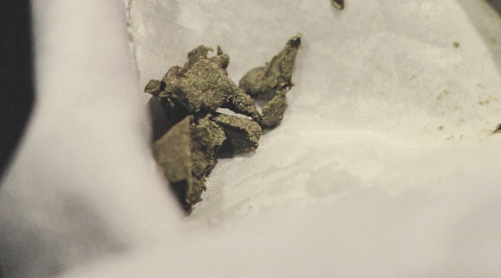 Herstellung von Bubble Hash