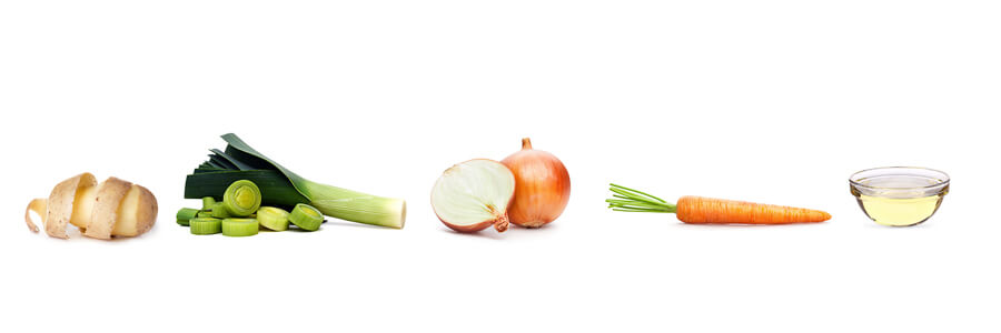 Zutaten Vegane Cannabissuppe