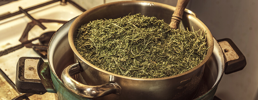 Kochen von Cannabis Essbaren Kochen von Cannabis Essbaren