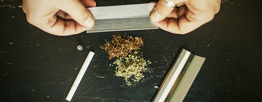Spliffs Cannabis Marihuana Und Tabak