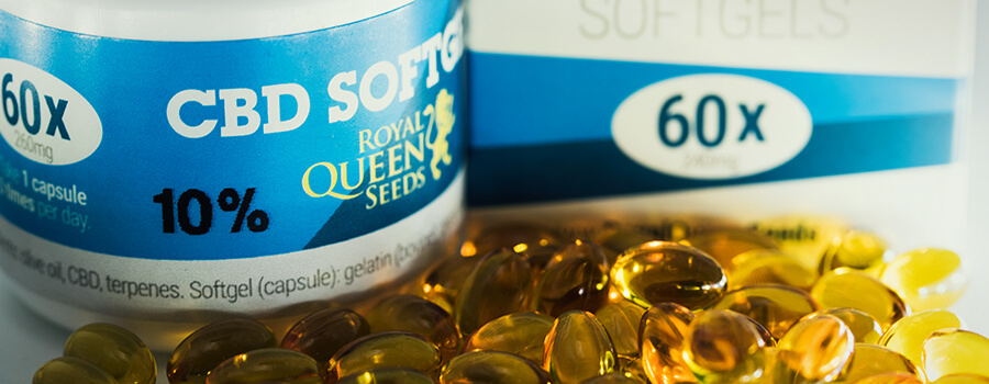 CBD Softgel von Royal Queen Seeds CBD Softgel By Royal Queen Seeds