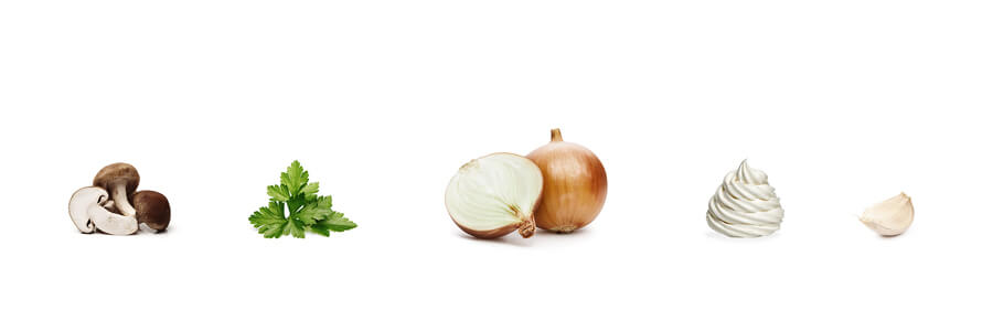 Zutaten Canna Pilzsuppe