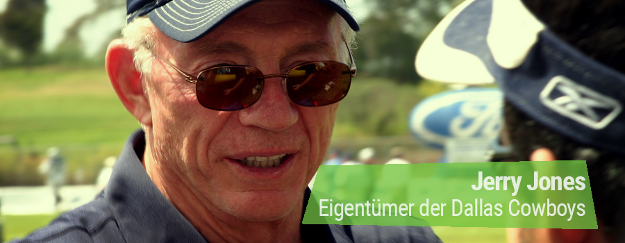 Jerry Jones Eigentümer der Dallas Cowboys