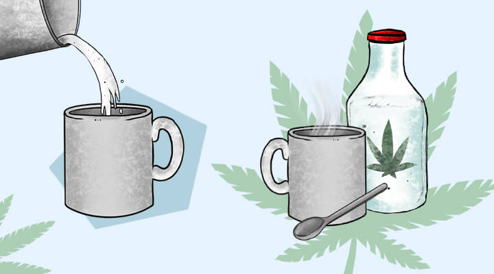 Veganes CBD-Super-Milchrezept Veganes CBD-Super-Milchrezept