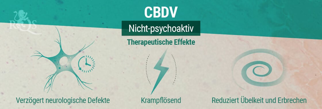 Therapeutische Effekte won CBDV
