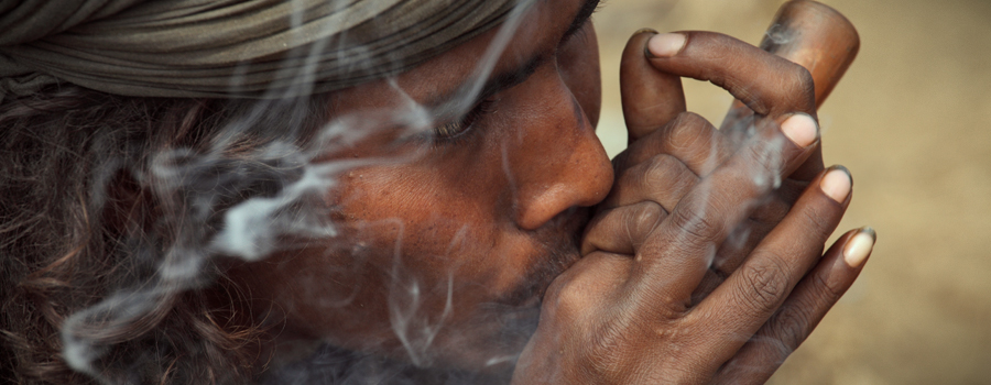 Traditionelle Charas Cannabis Haschisch