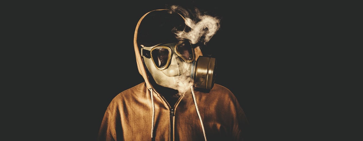 Was ist eine Gasmasken-Bong?