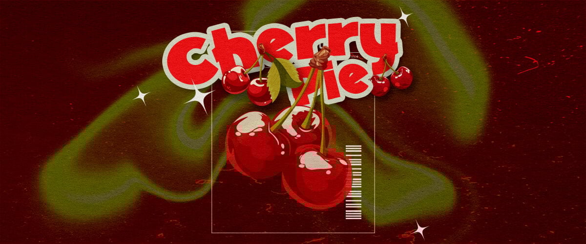 Warum Cherry Pie einen Platz in Deinem Vorrat Verdient Eine Illustration mit dem fett gedruckten Text