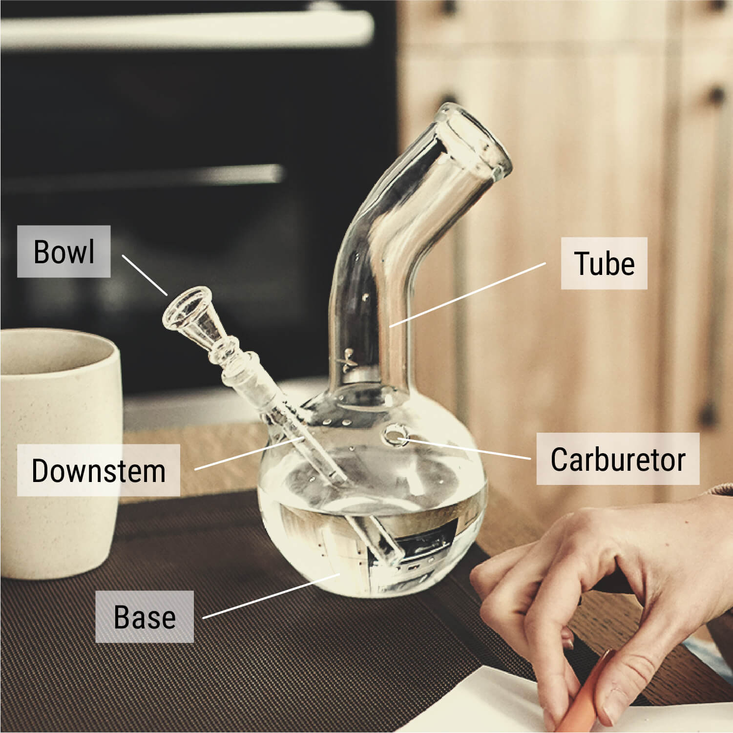 Wie filtert Bongwasser den Rauch? Wie filtert Bongwasser den Rauch?