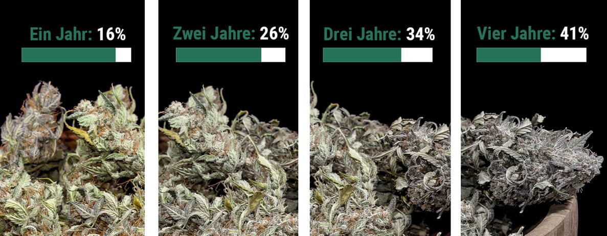 Wie lange ist Weed haltbar?