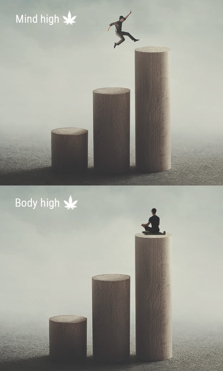 Kopf-High vs. Körper-High