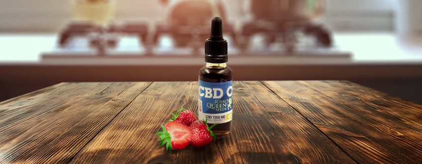 Erdbeerrezept CBD Öl Royal Queen Samen