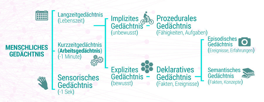 Arten des Speichers Arten des Speichers