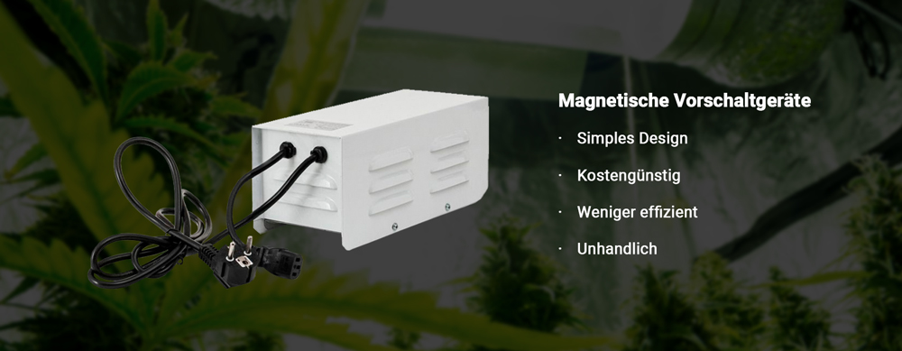 Magnetische Vorschaltgeräte