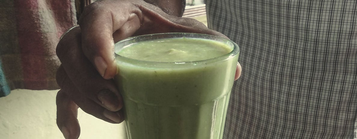 Rezept für traditionelles Bhang Thandai (für 2 Personen) Rezept für traditionelles Bhang Thandai (für 2 Personen)