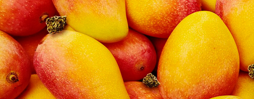 Essen Sie Mangos, um die Essanfälle zu vermeiden.
