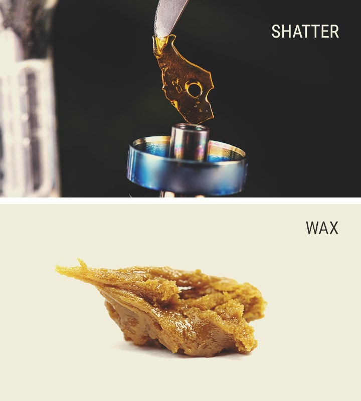 Shatter im Vergleich zu Wax: Gibt es einen Unterschied?