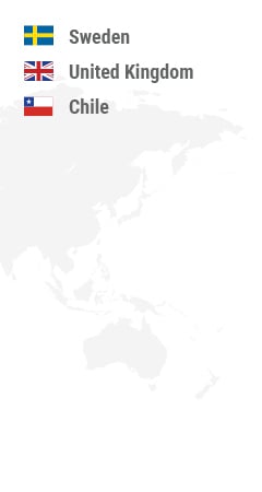 Montenegro, Netherlands, Norway, Poland, Portugal, Romania, San Marino, Slovakia, Slovenia, Spain, Sweden, United Kingdom
