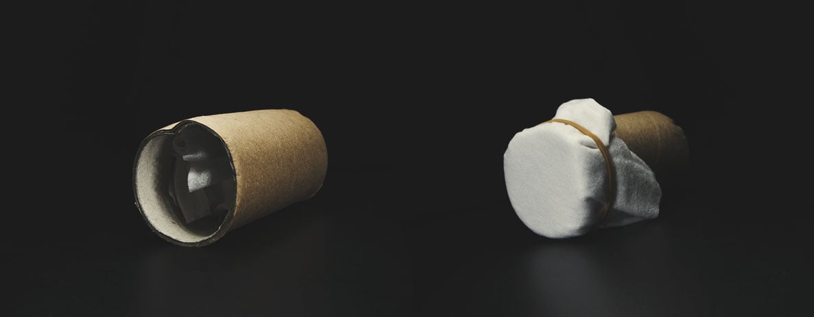 Wie man einen Sploof mit Trocknertüchern baut Wie man einen Sploof mit Trocknertüchern baut