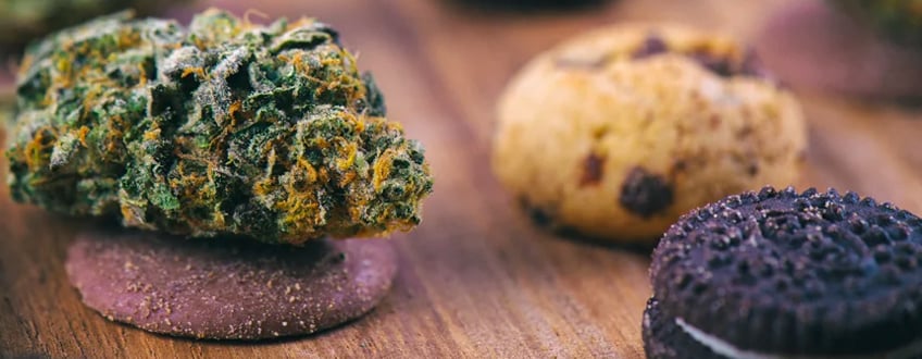 Vegane Cannabis-Schokoladenkekse