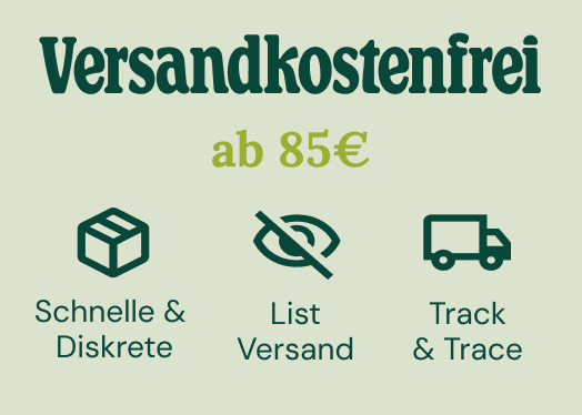 Kostenloser Versand, schnelle und diskrete!