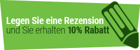 legen sie eine rezension und erhalten 10% rabatt