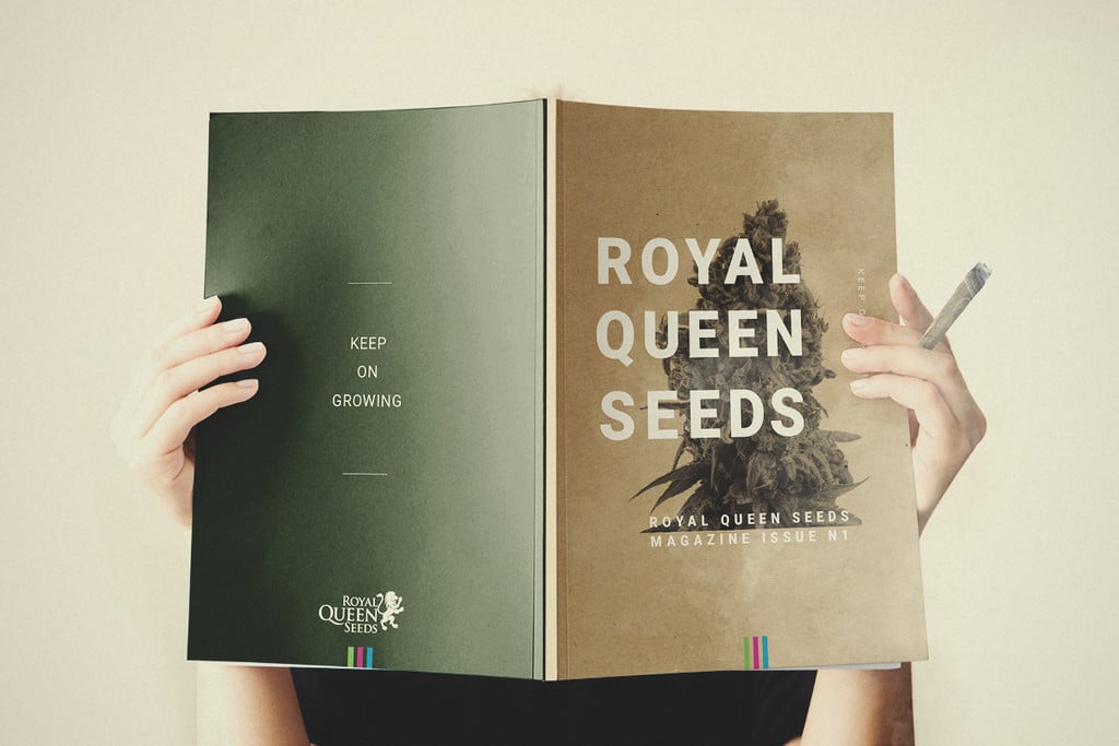 Die erste Ausgabe des Royal Queen Seeds Magazins