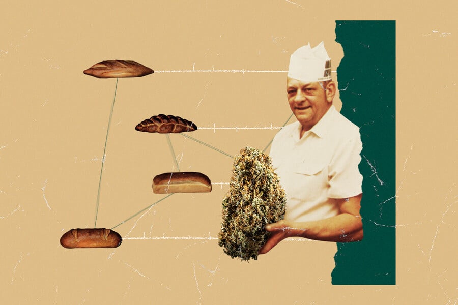 Eine Anleitung für die Herstellung von Cannabis-Brot
