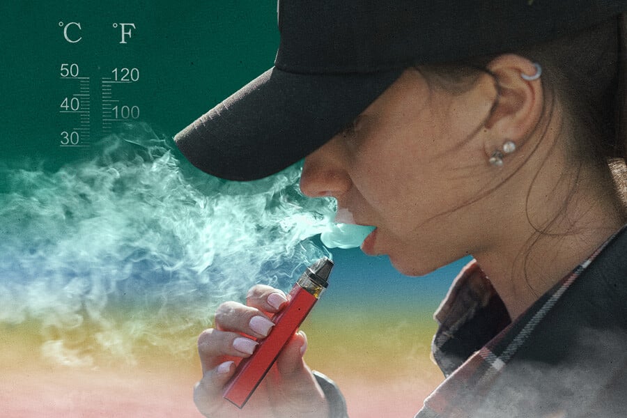 Ideale Temperaturen zum Verdampfen von Cannabis